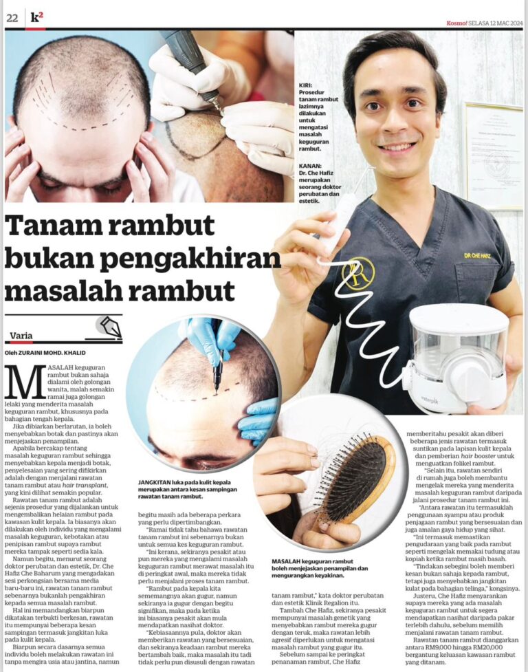 masalah tanam rambut